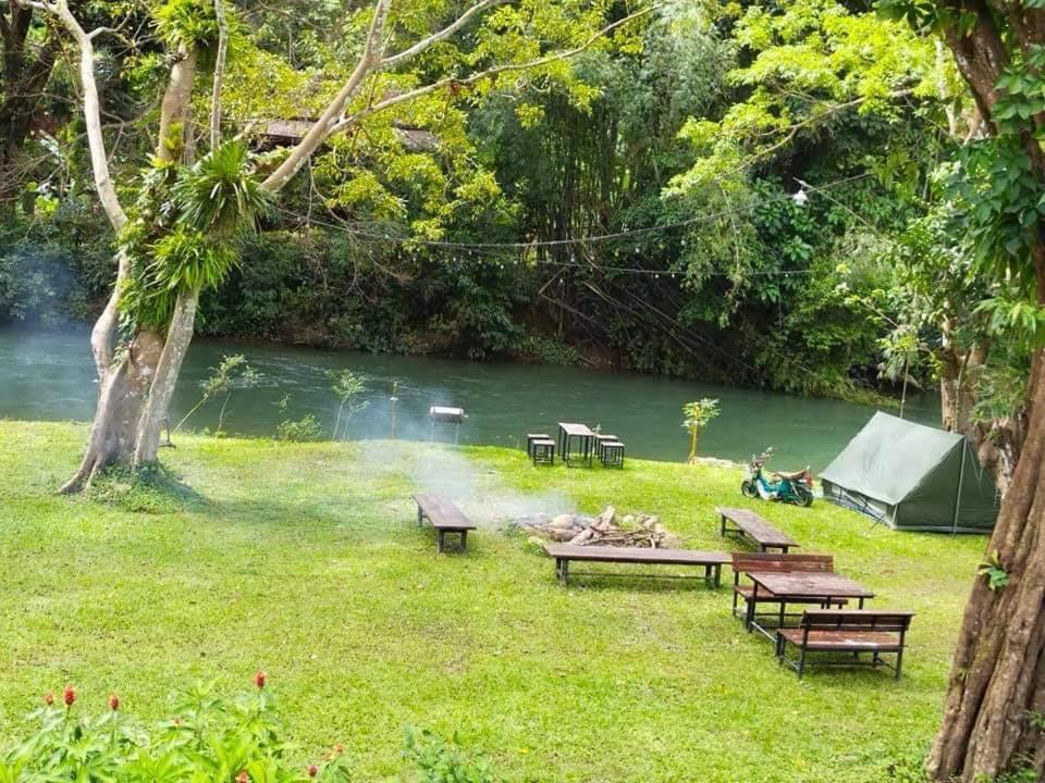 Khaosok Monkeys & River Camps Khao Sok National Park Dış mekan fotoğraf