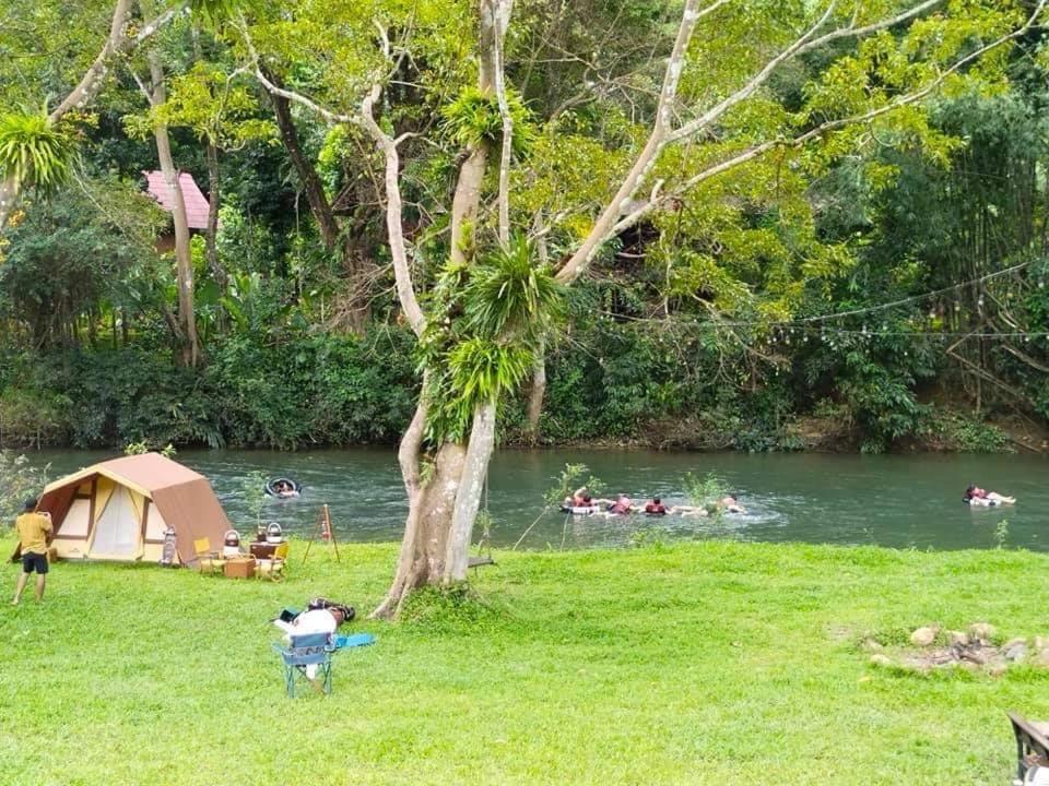 Khaosok Monkeys & River Camps Khao Sok National Park Dış mekan fotoğraf